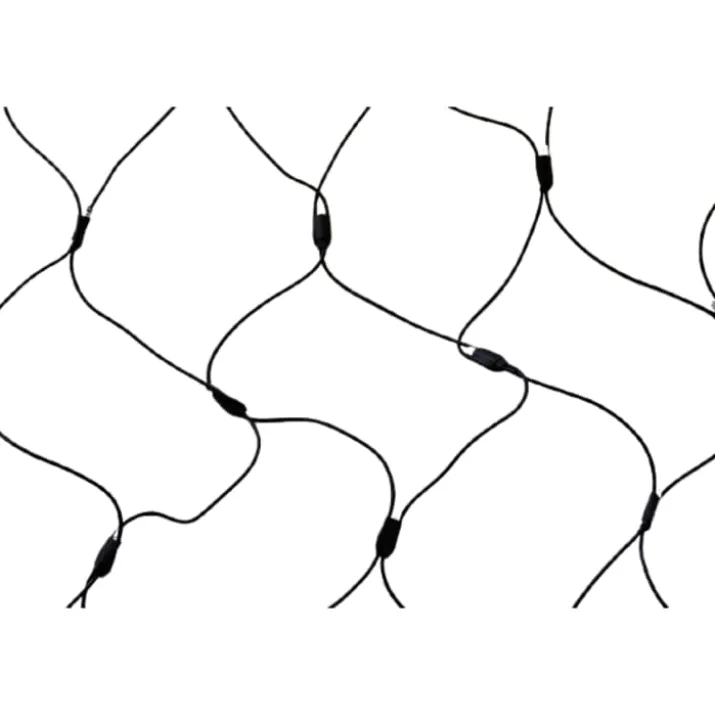Za-Za Twilight udendørs lysnet, 2x2 meter